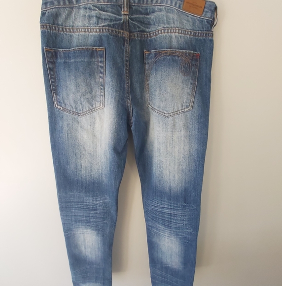 Crooks & Castels Distressed Womans Jeans - Picture 4 of 9
